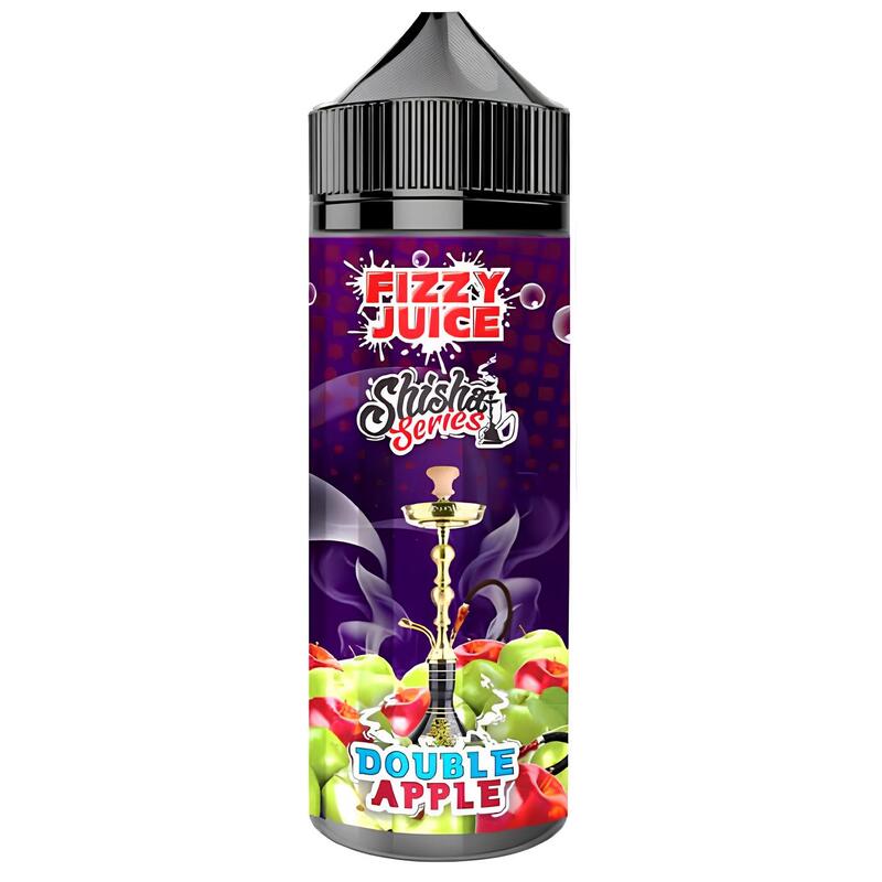 FIZZY Shisha Series Double Apple - E-liquide 100ml-0 mg-VAPEVO