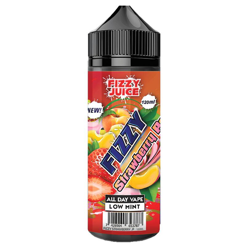 FIZZY Strawberry - E-liquide 100ml-0 mg-VAPEVO