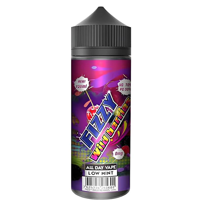 FIZZY Wild Berries - E-liquide 100ml-0 mg-Fraîcheur douce-VAPEVO
