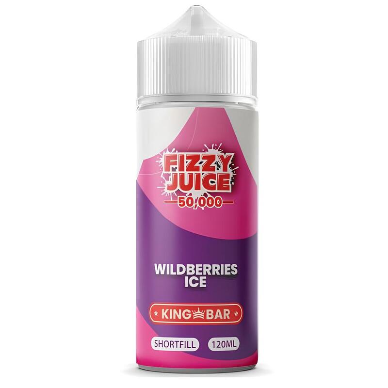 FIZZY Wild Berries - E-liquide 100ml 0mg ICE | VAPEVO