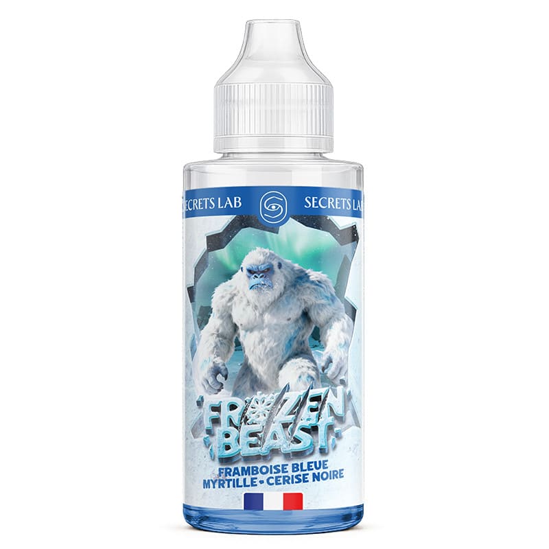 E-liquide Secret's Lab Frozen Beast Framboise Bleue Myrtille Cerise Noire 50ml/100ml 0mg