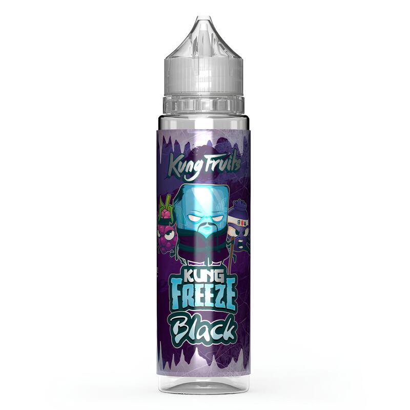 E-liquide Kung Freeze Black 50ml/100ml 0mg