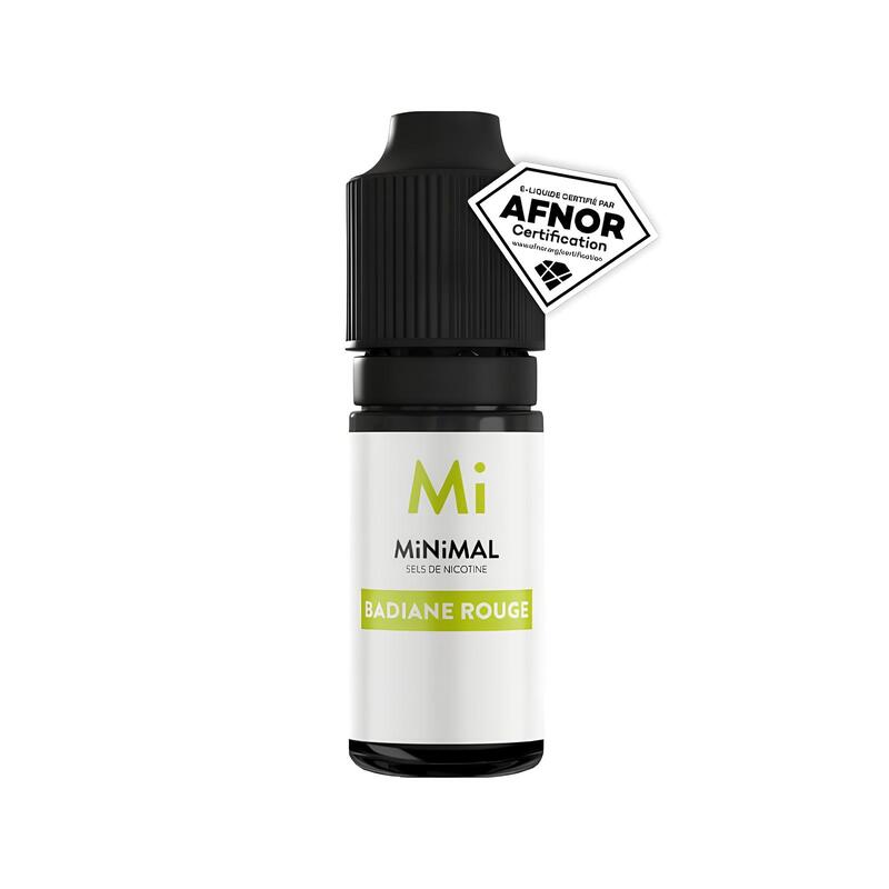 FUU Minimal Badiane Rouge - Sels de nicotine 10ml-5 mg-VAPEVO
