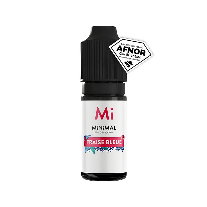 FUU Minimal Fraise Bleue - Sels de nicotine 10ml-0 mg-VAPEVO