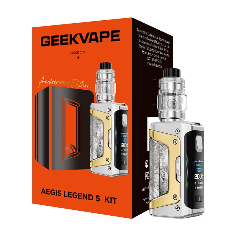GEEKVAPE Aegis Legend 5 Everest Sunrise Limited Edition - Kit E-Cigarette 200W 5.5ml-Everest Sunrise-VAPEVO