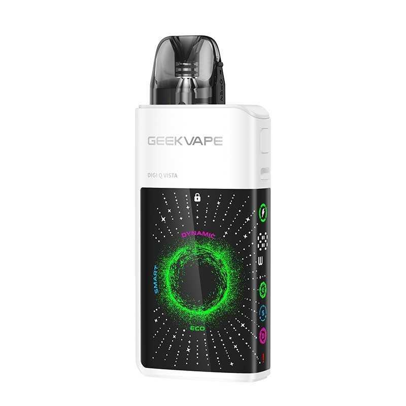 GEEKVAPE Digi Q Vista - Kit E-Cigarette 35W 1600mAh-White-VAPEVO