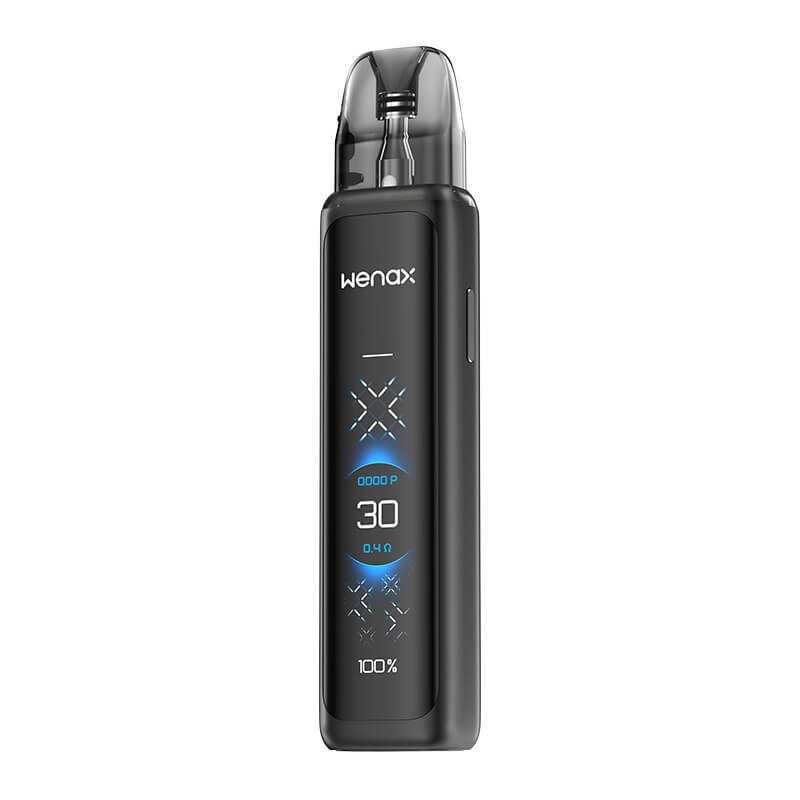 GEEKVAPE Wenax Q Ultra - Kit E-Cigarette 30W 1300mAh-Carbon Black-VAPEVO