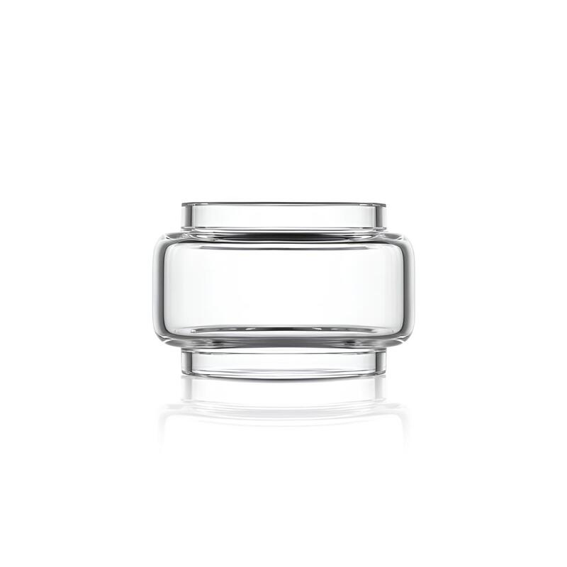 Réservoir Pyrex transparent de 7 ml pour clearomiseur Geekvape Zeus Subohm 5, design bulb robuste en verre.