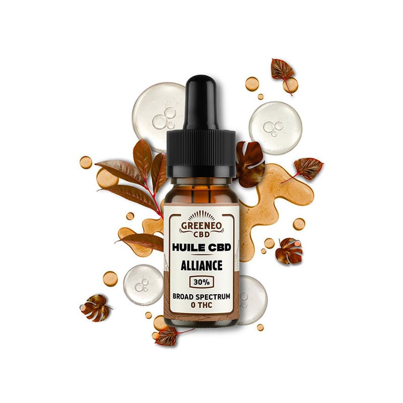 GREENEO CBD Alliance - Huile de CBD 10 ml 500 mg | VAPEVO
