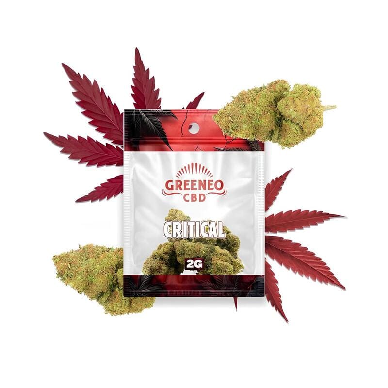 GREENEO Critical - Fleurs de CBD 2g | VAPEVO