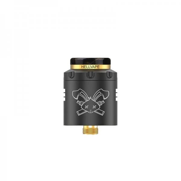 HELLVAPE Dead Rabbit 3 RDA - Atomiseur Reconstructible 24mm-6th Anniversary Black-VAPEVO