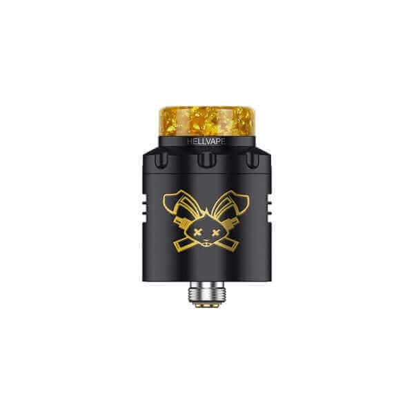 HELLVAPE Dead Rabbit 3 RDA - Atomiseur Reconstructible 24mm Matte Black | VAPEVO