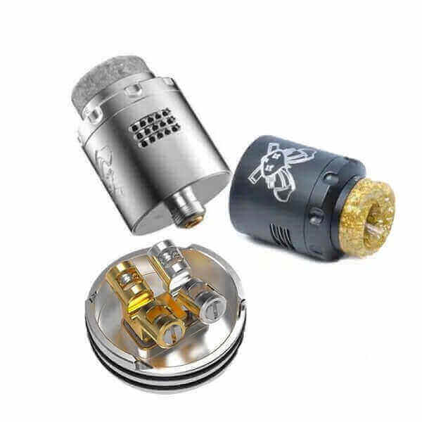 HELLVAPE Dead Rabbit 3 RDA - Atomiseur Reconstructible 24mm Matte Black | VAPEVO