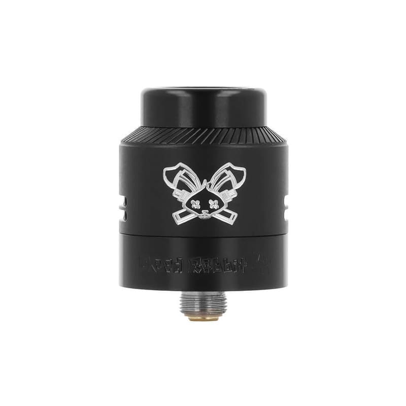 HELLVAPE Dead Rabbit 4 RDA - Atomiseur Reconstructible 24mm-Matte Black-VAPEVO