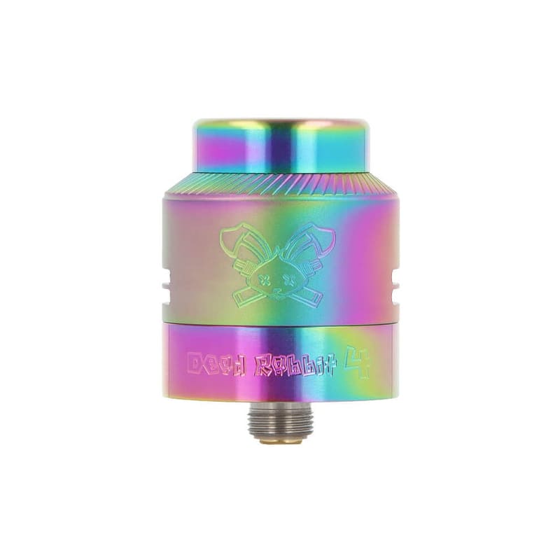 HELLVAPE Dead Rabbit 4 RDA - Atomiseur Reconstructible 24mm-Rainbow-VAPEVO