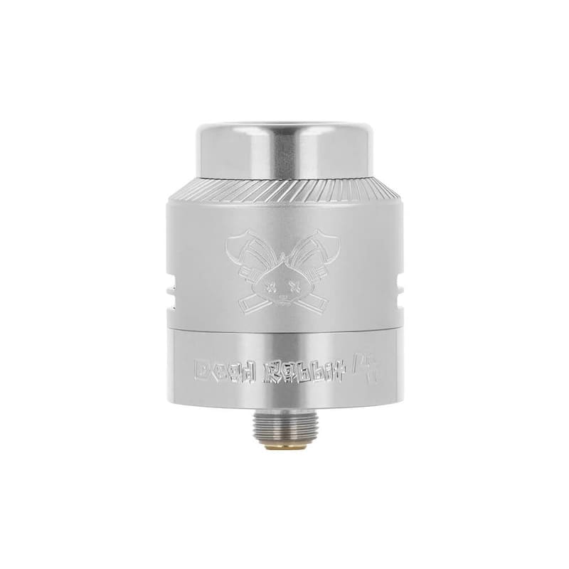 HELLVAPE Dead Rabbit 4 RDA - Atomiseur Reconstructible 24mm-Silver-VAPEVO