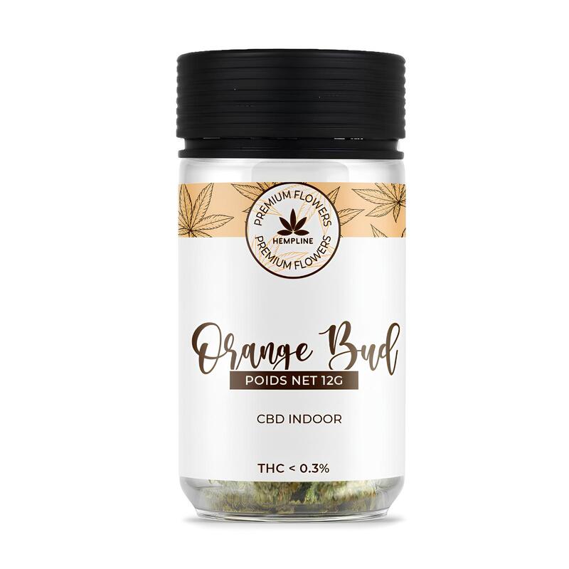 HEMPLINE Orange Buds - Fleurs de CBD 12g | VAPEVO