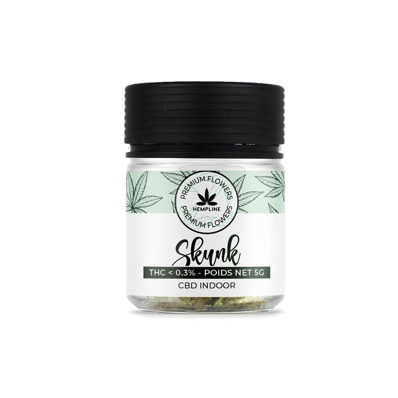 HEMPLINE Skunk - Fleurs de CBD 5g | VAPEVO