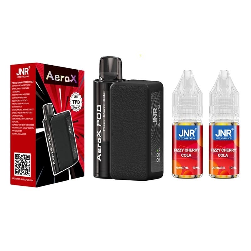 JNR Aero X 32K - Puff Rechargeable 20mg-20 mg-Fizzy Cherry Cola-VAPEVO
