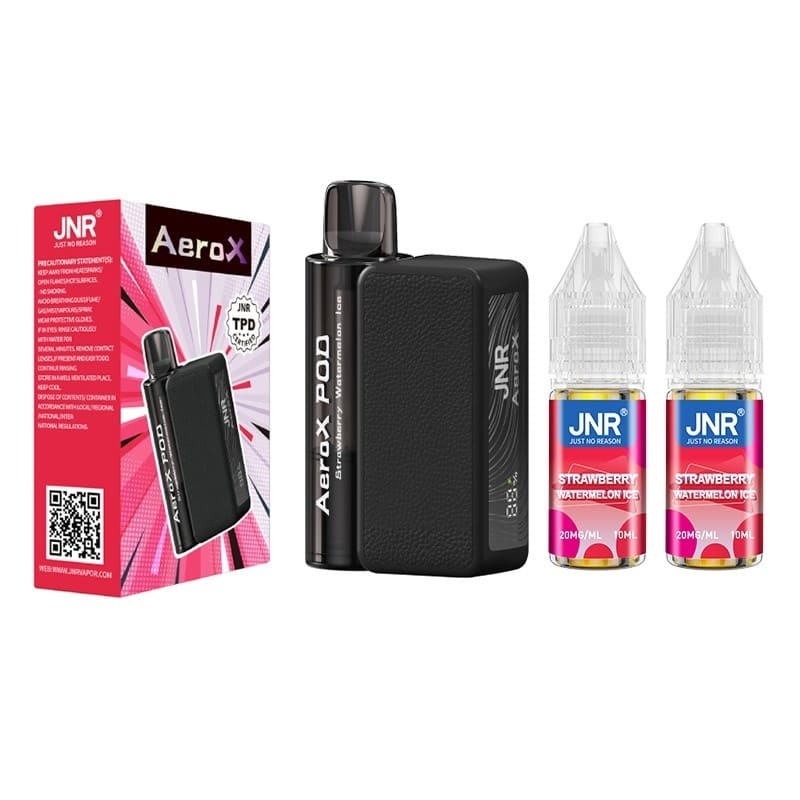 JNR Aero X 32K - Puff Rechargeable 20mg-20 mg-Strawberry Watermelon Ice-VAPEVO
