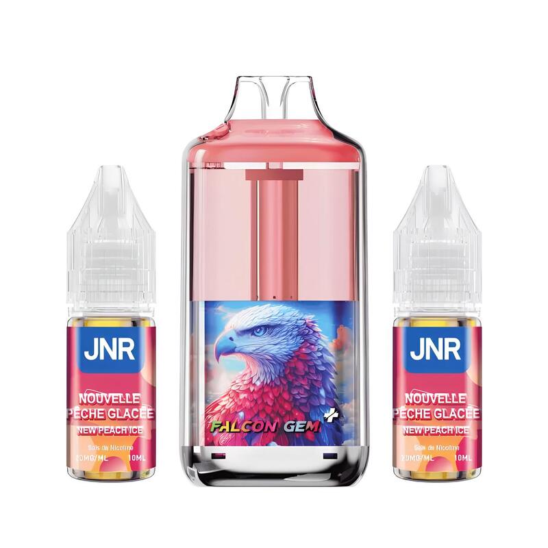 JNR Falcon Gem+ 30K - Puff Rechargeable 20mg-20 mg-Strawberry Ice-VAPEVO