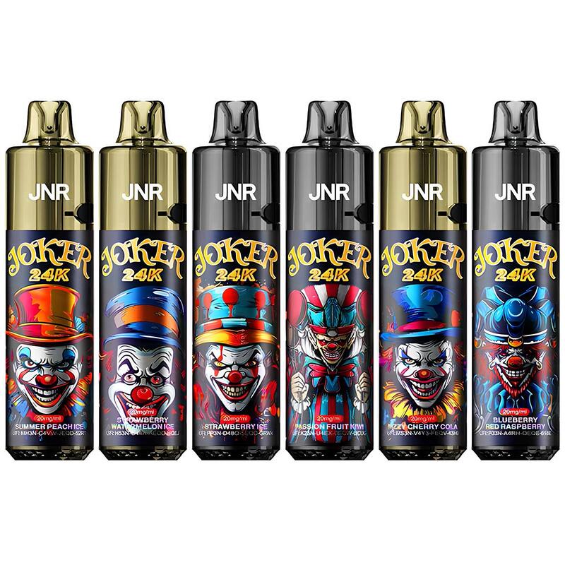 JNR Joker 24k - Puff Rechargeable 20mg Black Dragon Ice | VAPEVO