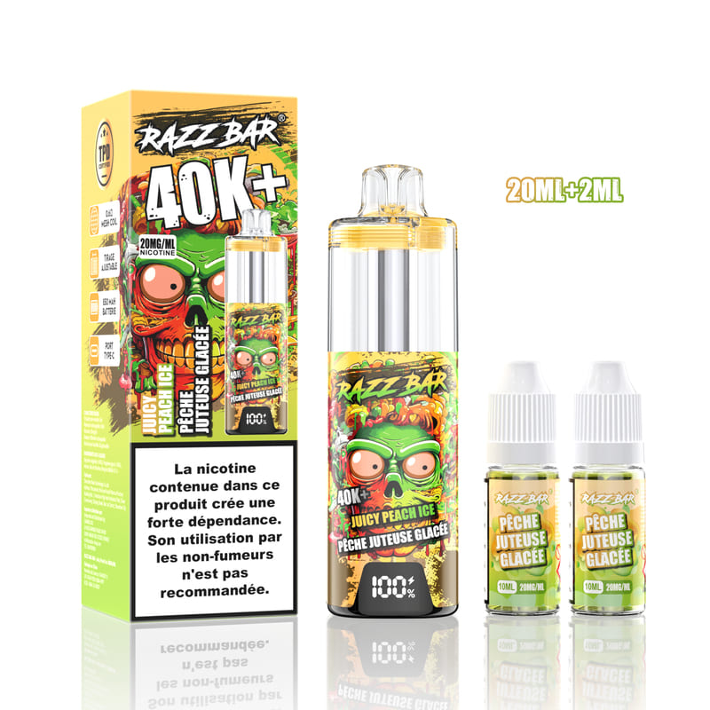 Kit Razz Bar 40K 20mg