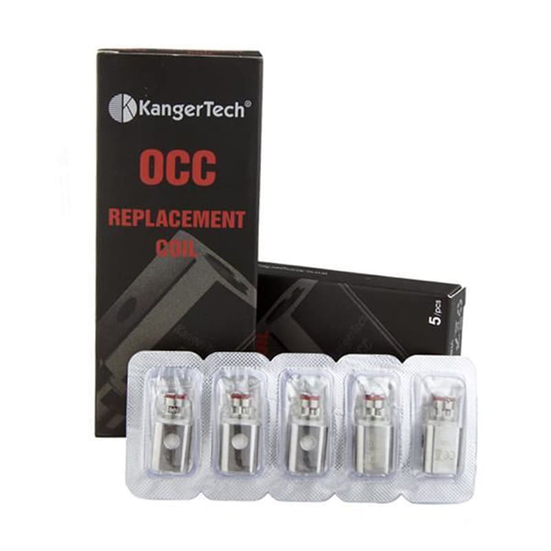 KANGERTECH Kanger Subtank Vertical OCC V2 - Pack de 5 Résistances-0.5 ohm-VAPEVO