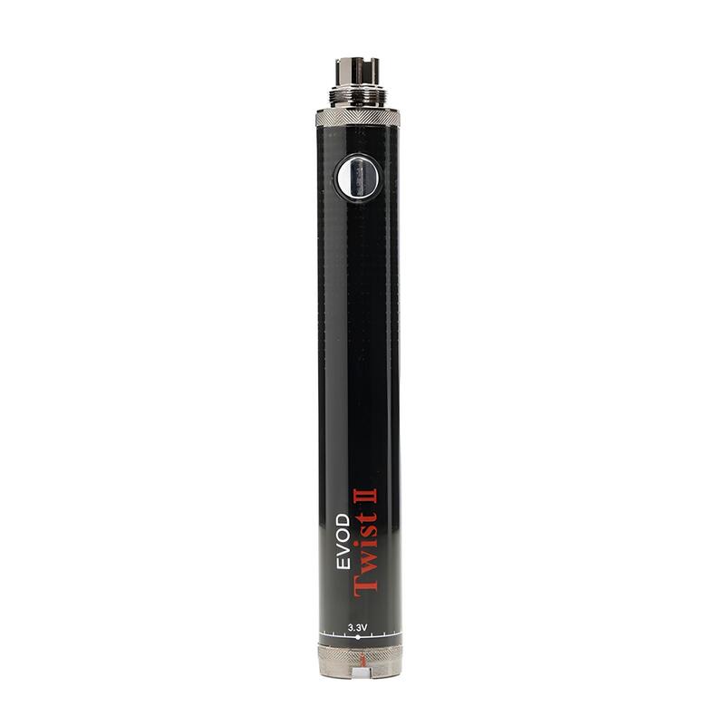 KANGERTECH Twist II Evod - Batterie 1300mAh-Black-VAPEVO