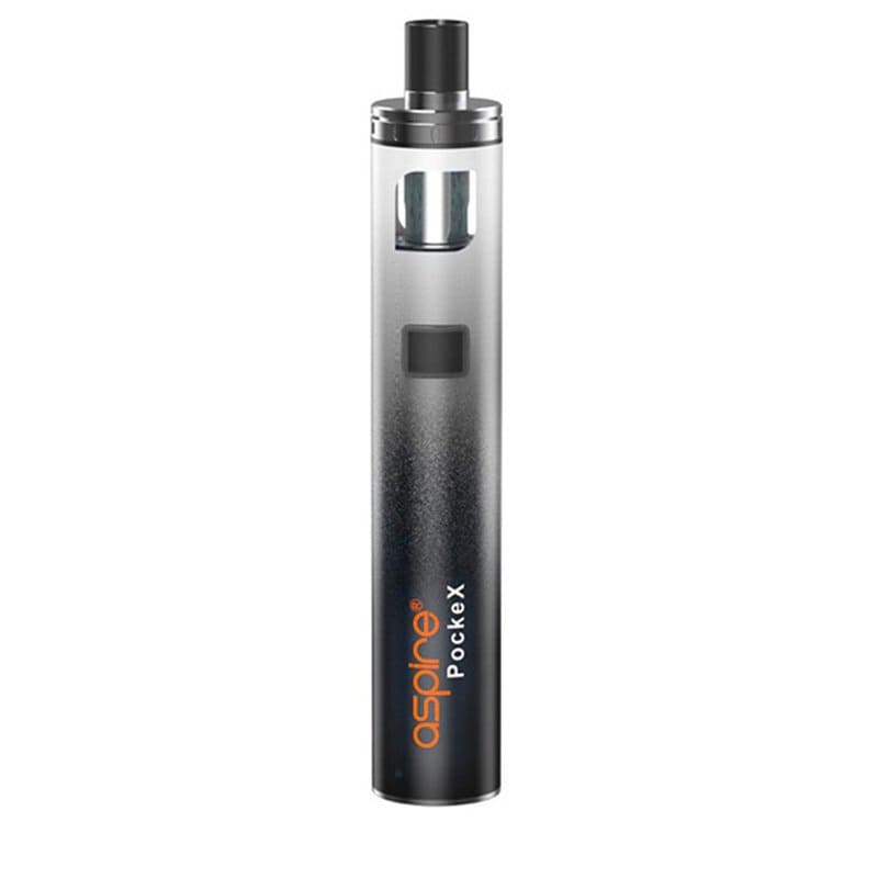 Kit Aspire PockeX AIO 23W 1600mAh Black White Gradient | VAPEVO