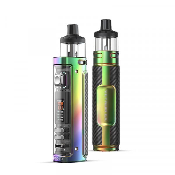 Kit Aspire Veynom EX 100W 5ml Rainbow | VAPEVO
