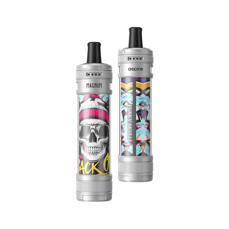 Kit E-Chicha Aspire Magnum 3800mAh 6ml Silver & Funky Skull | VAPEVO