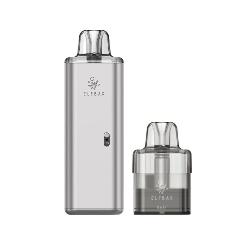 Kit Elfbar ElfX Mega 32W 2800mAh 10ml Silver | VAPEVO
