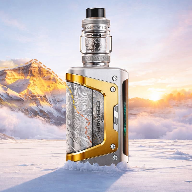 Kit Geekvape Aegis Legend 5 Everest Sunrise Limited Edition 200W 5.5ml Everest Sunrise | VAPEVO