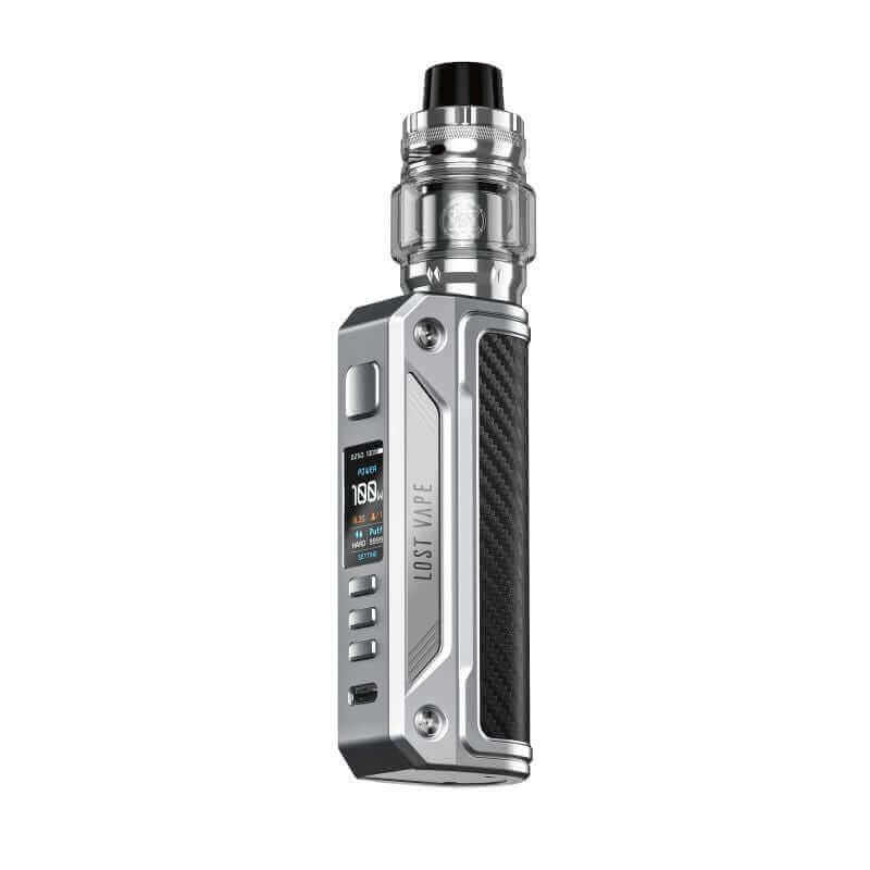Kit Lost Vape Thelema Solo 100W 5ml SS Carbon Fiber | VAPEVO
