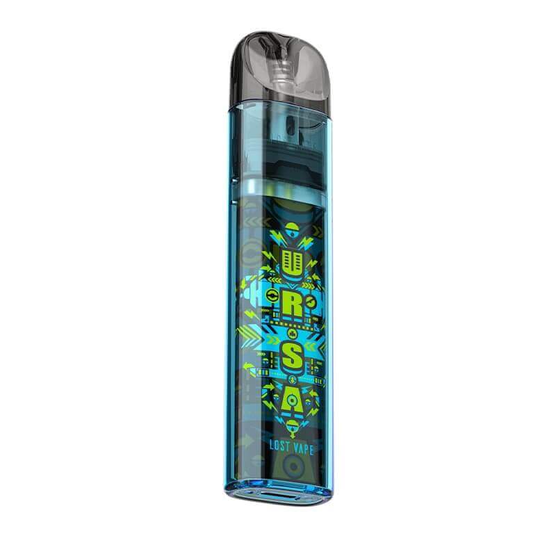 Kit Lost Vape Ursa Nano Art 16W 800mAh Aqua Blue X Pachinko Art | VAPEVO
