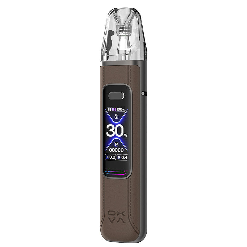 Kit Oxva Xlim Pro 3 30W 1500mAh Brown Leather | VAPEVO