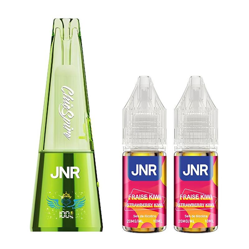 Kit Puff JNR Chicspire 26.5K 20mg Fraise Kiwi | VAPEVO