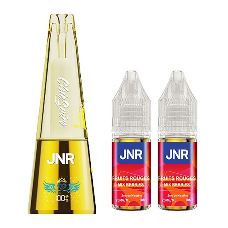 Kit Puff JNR Chicspire 26.5K 20mg Fruits Rouges | VAPEVO