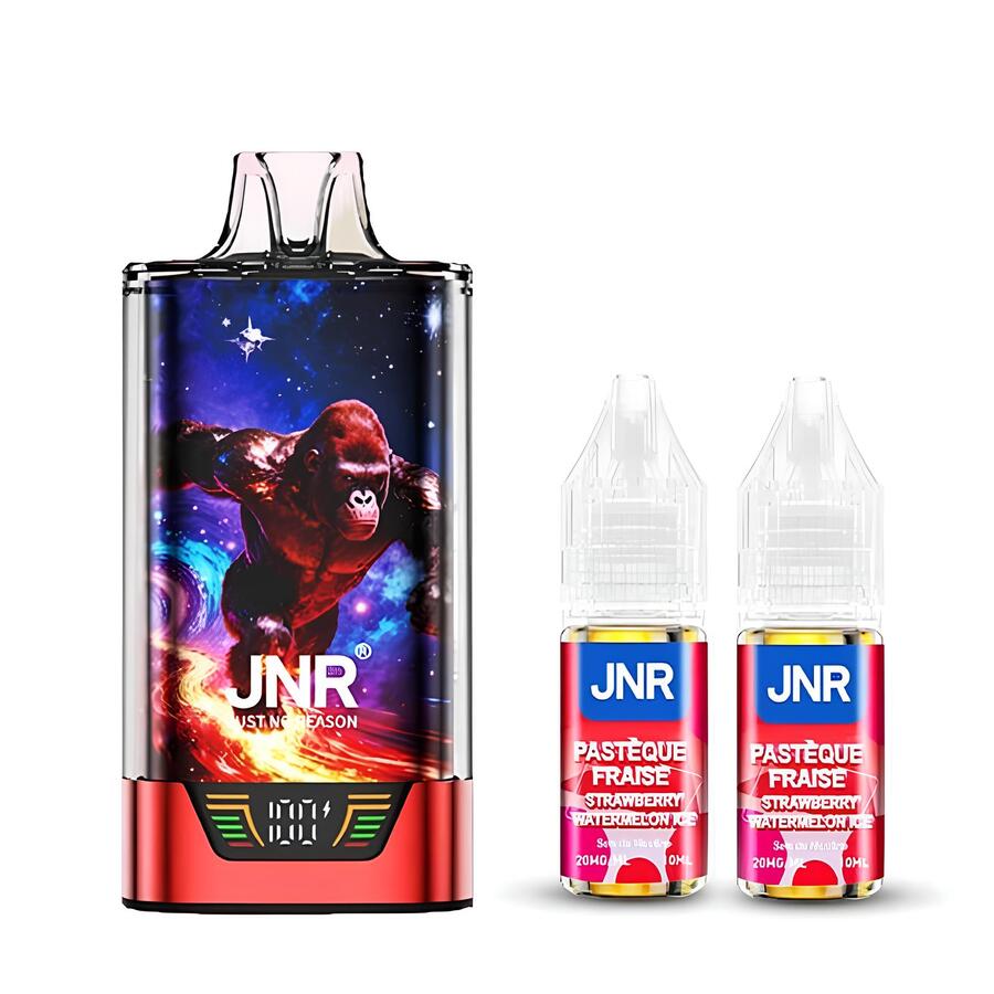 Kit Puff JNR Gorilla X 43K 20mg Strawberry Watermelon Ice | VAPEVO