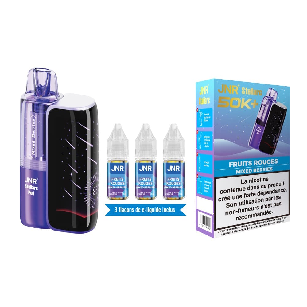 Kit Puff JNR Stellarc 50K 20mg Mixed Berries | VAPEVO