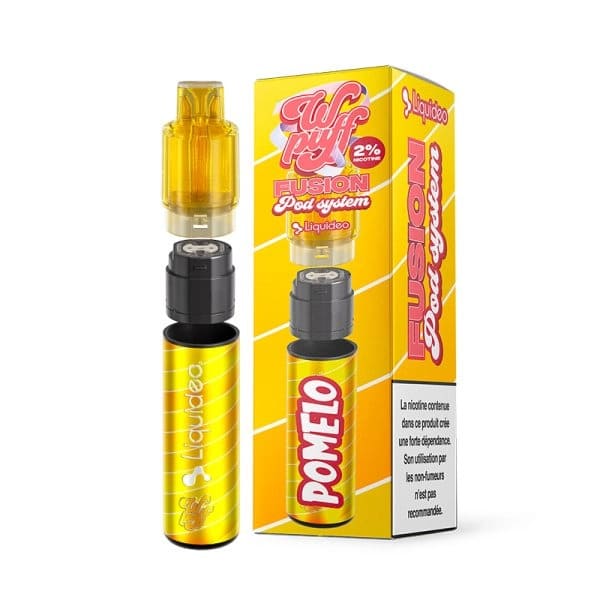 Kit Puff Liquideo Wpuff Fusion 15000 Puffs 10 mg Pomelo | VAPEVO