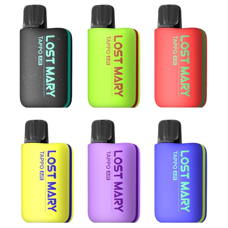 LOST MARY Tappo Air - Kit E-Cigarette with Rechargeable Pod LOST MARY Tappo Air - Kit E-Cigarette with Rechargeable Pod