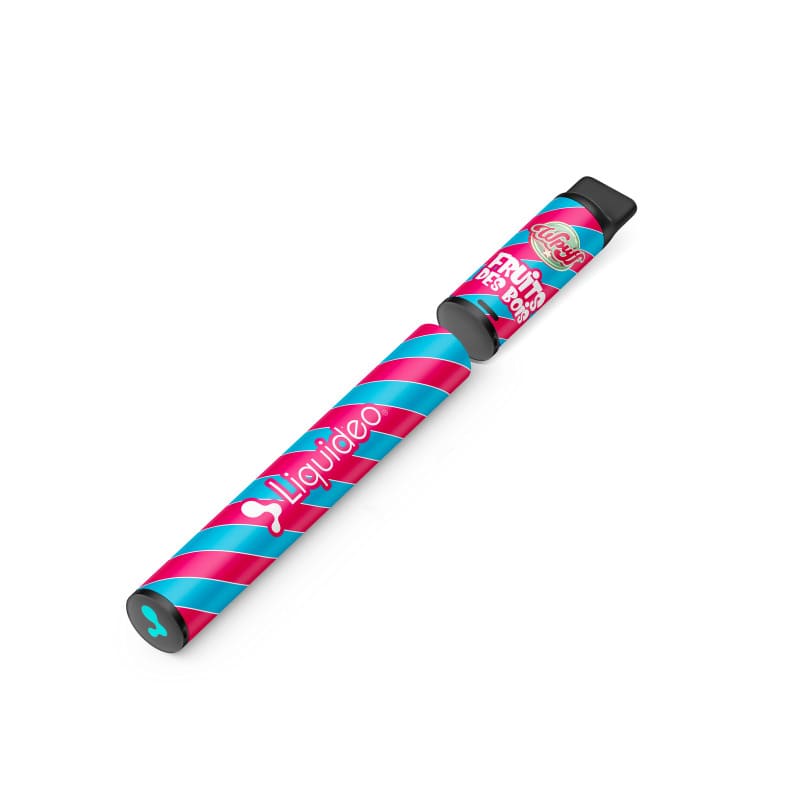 Kit Puff Wpuff 600 LIQUIDEO Original - 2ml 550mAh 9 mg Fruits des Bois | VAPEVO