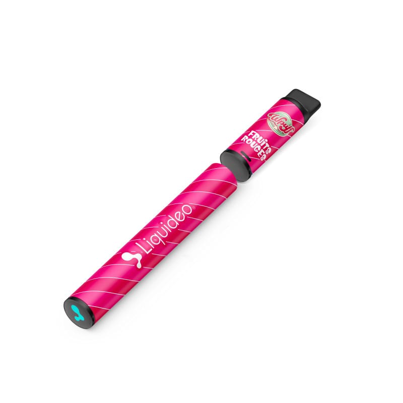 Kit Puff Wpuff 600 LIQUIDEO Original - 2ml 550mAh 9 mg Fruits Rouges | VAPEVO