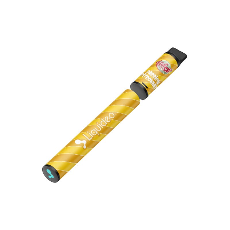 Kit Puff Wpuff 600 LIQUIDEO Original - 2ml 550mAh 9 mg Passion Citronnée | VAPEVO