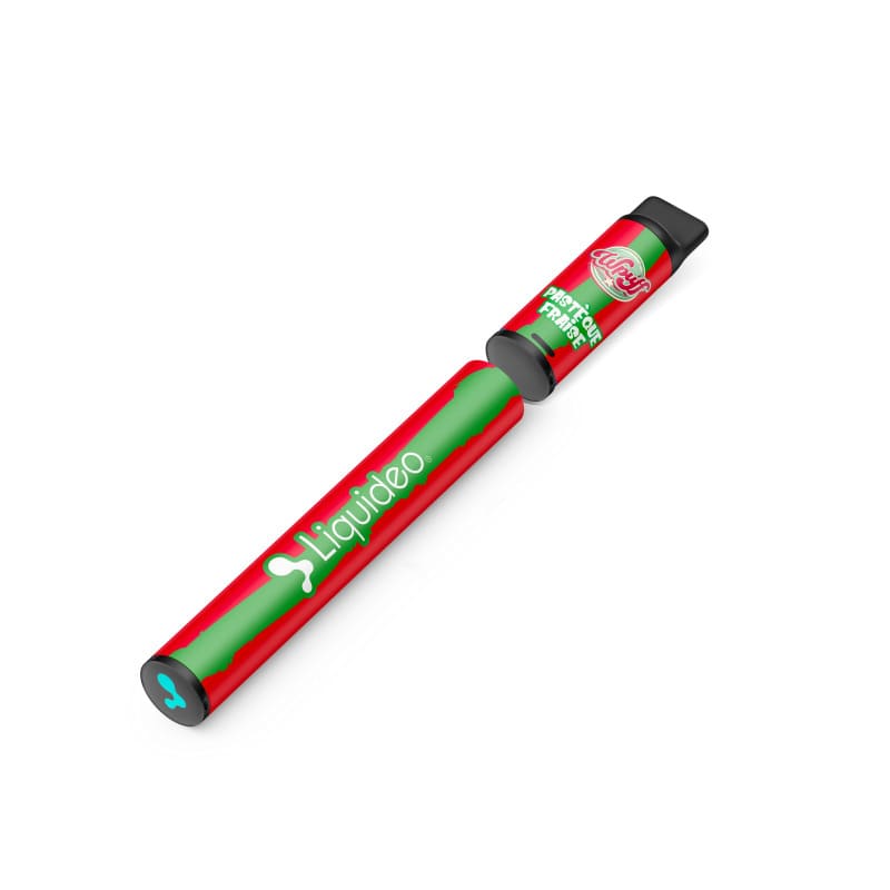 Kit Puff Wpuff 600 LIQUIDEO Original - 2ml 550mAh 9 mg Pastèque Fraise | VAPEVO