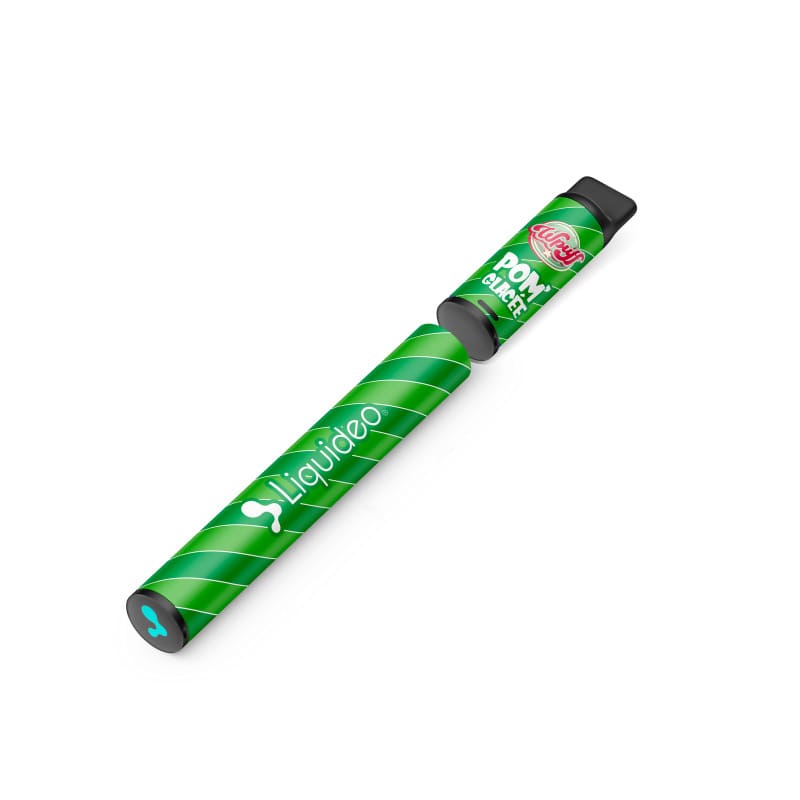 Kit Puff Wpuff 600 LIQUIDEO Original - 2ml 550mAh 9 mg Pom' Glacée (Apple Ice) | VAPEVO