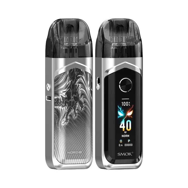 Kit Smok Nord 6 - 80W 3800mAh 5ml Silver | VAPEVO