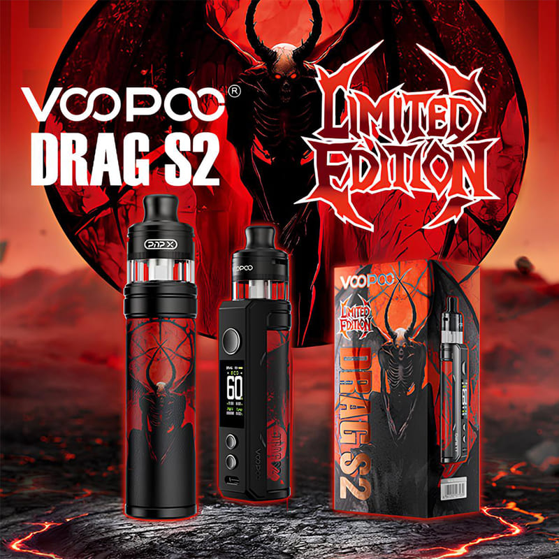 VOOPOO Drag S2 Limited Edition - Kit E-Cigarette 60W 2500mAh VOOPOO Drag S2 Limited Edition - Kit E-Cigarette 60W 2500mAh